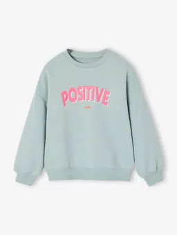Vertbaudet Sweatshirt mit Message-Print Mädchen – Produktbild 1 von 1