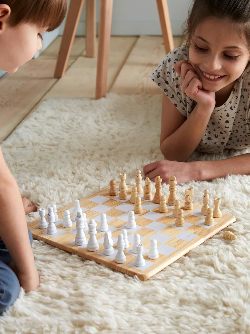 Vertbaudet Kinder Schach-Spiel, Mehrfarbig, – Produktbild 4 von 4