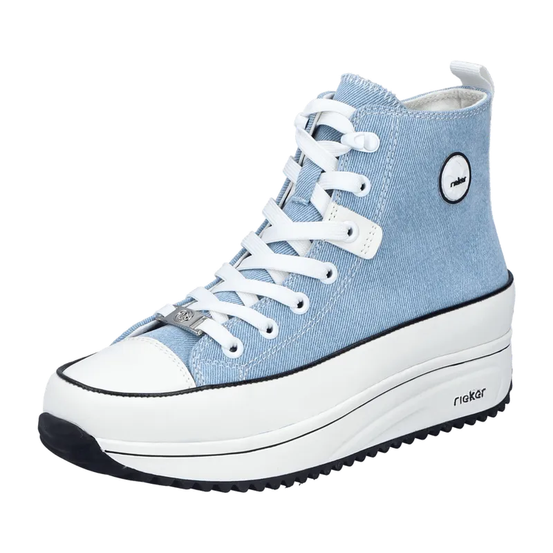 Rieker Rieker 90010-10 für Damen, blau, Größe 42 EU, Blau, – Produktbild 1 von 6