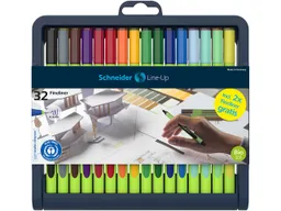 Schneider 32 Schneider Fineliner "Line Up" farbsortiert – Produktbild 1 von 1