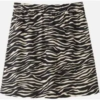 recolution Damen Rock aus LENZING ECOVERO Viskose - ZEDOARY ZEBRA - recolution, Black (schwarz), – Produktbild 1 von 1