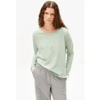 ARMEDANGELS ARMEDANGELS XIANAA STRIPES Damen Longsleeve aus Bio-Baumwolle, Oatmilk-foam, – Produktbild 1 von 1