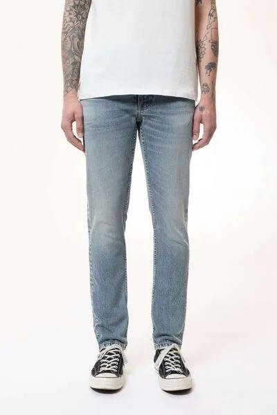 Nudie Jeans Nudie Jeans Lean Dean Cloud Blue, Blue, – Produktbild 3 von 4