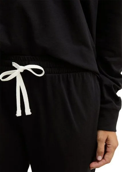Marc O'Polo Marc O'Polo Pyjama / Lounge-Set | Baumwolle GOTS, Black, – Produktbild 3 von 4