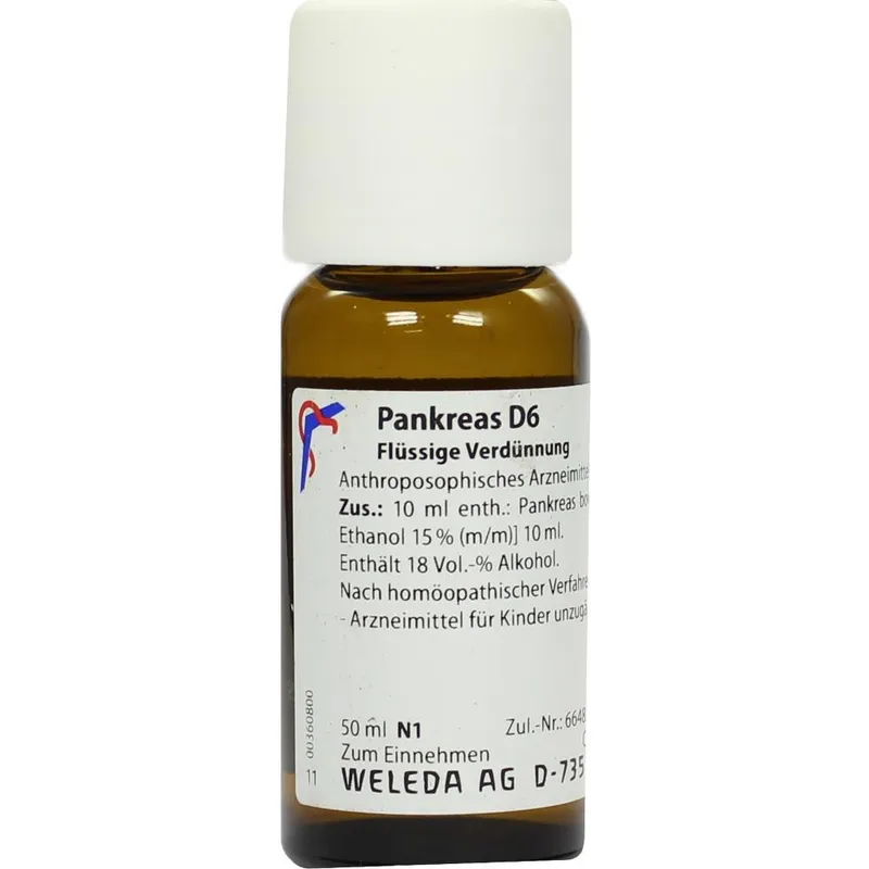 Weleda WELEDA PANKREAS D 6 Dilution 50 ml Dilution – Produktbild 1 von 1