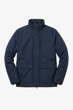 KnowledgeCotton Apparel KnowledgeCotton Apparel Herren vegan Softshell Jacke Total Eclipse In Blau – Produktbild 1 von 1