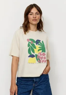 recolution Damen T-Shirt aus Bio-Baumwolle - AZOLLA TOGETHER - recolution – Produktbild 1 von 1