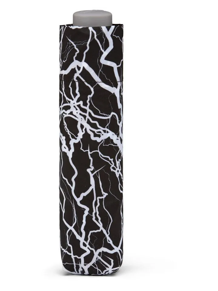 Ergobag Ergobag Taschenregenschirm Regenschirm, mit reflektierenden Details, Schwarz, – Produktbild 2 von 3