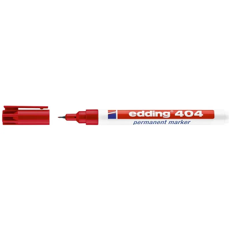Edding Edding Permanentmarker "404" rot – Produktbild 3 von 3