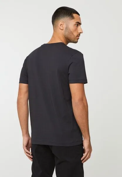 recolution Herren T-Shirt aus Bio-Baumwolle - AGAVE BIKE WALL - recolution, Black (schwarz), – Produktbild 3 von 4
