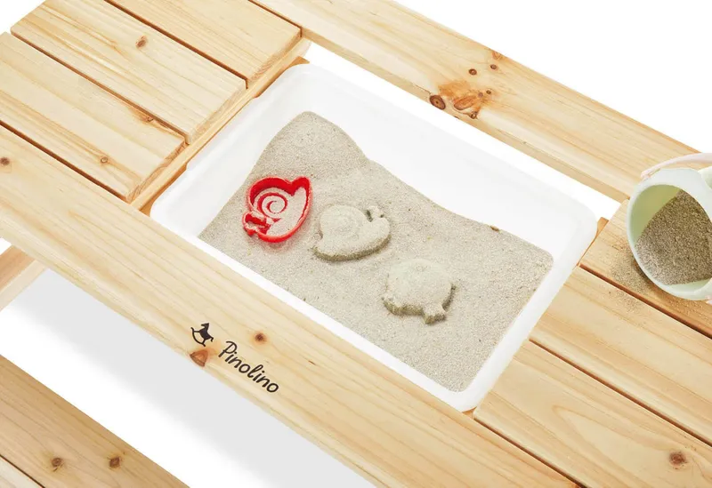 Pinolino Pinolino Spieltisch „Knut”, natur, Natur, – Produktbild 1 von 2