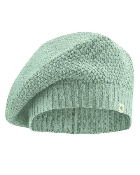 HempAge HempAge Mütze Hanf/Bio-Baumwolle, Menta-181 grün, – Produktbild 1 von 4
