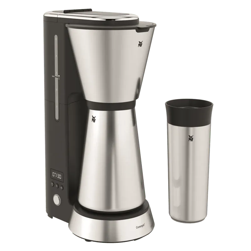 WMF WMF Aroma-Thermo-to-go-Kaffeemaschine "KITCHENminis", silber/schwarz – Produktbild 3 von 8