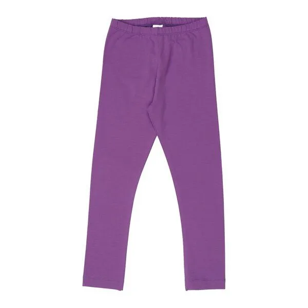 Walkiddy Walkiddy Leggings Lila Uni Bio-Baumwolle GOTS – Produktbild 1 von 2