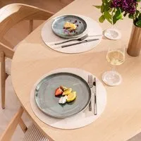 Clarissakork Clarissakork Tischset rund, Creme (weiß), – Produktbild 1 von 1