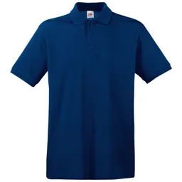Fruit Of The Loom Fruit of the Loom Cotton Classics-16.3218 Piqué Polo  Gr. S navy – Produktbild 1 von 1