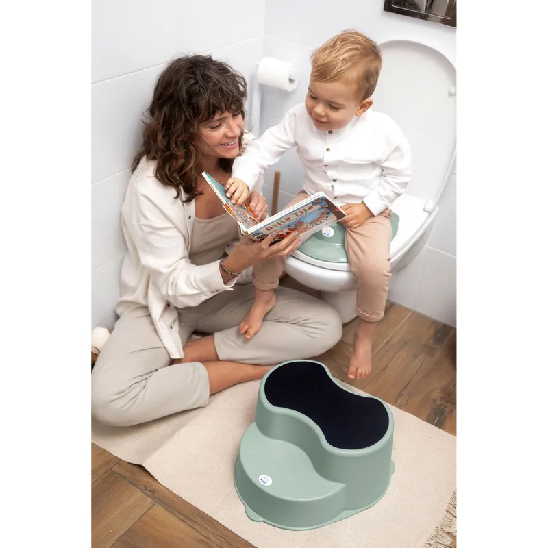 rotho babydesign rotho babydesign Toilettensitz "TILO" aus Recyclingkunststoff, Sage green, – Produktbild 1 von 2