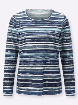 Witt Langarmshirt marine-ozean-bedruckt – Produktbild 1 von 1