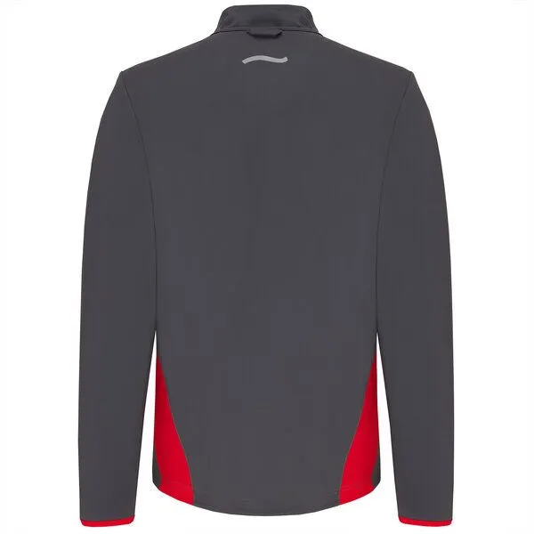 TAO Sportswear TAO Sportswear Atmungsaktive Herren Laufjacke Bleon mit UV-Schutz, Grau, – Produktbild 2 von 3
