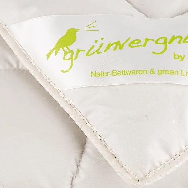 grünvergnügt by purNatour grünvergnügt by purNatour Kamelhaar Übergang Leicht-Bettdecke mit Bio Baumwolle (kbA) – Produktbild 3 von 4