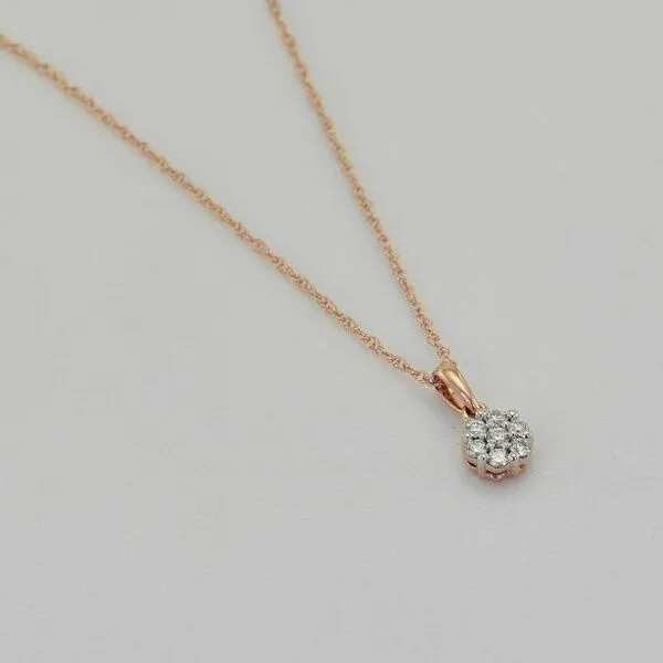 Eppi Eppi Halskette mit Diamant Jenoulita, Rosa, – Produktbild 1 von 4