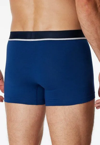 Schiesser Schiesser 3er Pack Shorts Webbund Biobaumwolle 95/5, Multicolour 2, – Produktbild 3 von 4