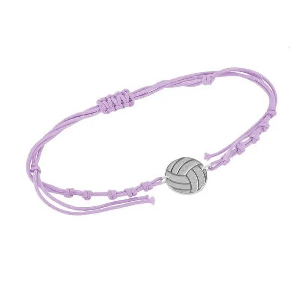 Eppi Eppi String-Armband Ball Volleyball, Weiss, – Produktbild 1 von 4