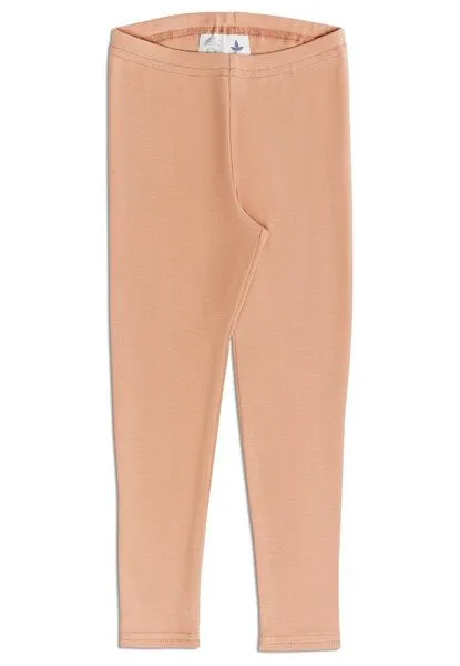 Leela Cotton Leela Cotton Baby Kinder Leggings Bio-Baumwolle Unisex 2051, Cafe crema, – Produktbild 1 von 3