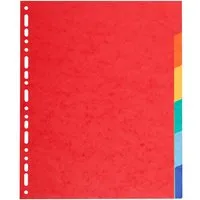 Exacompta Exacompta Register blanco, aus Recyclingkarton, 6-teilig, DIN A4+ – Produktbild 1 von 1