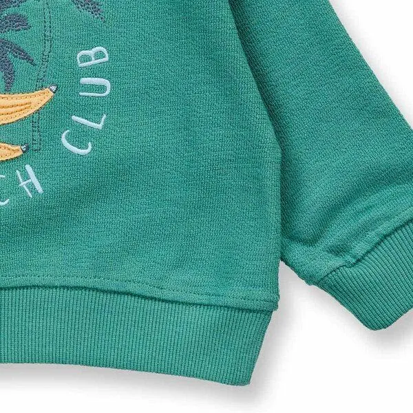 Sense Organics Sense Organics Baby Sweatshirt, Modell DARI, Bananen-druck, – Produktbild 3 von 3