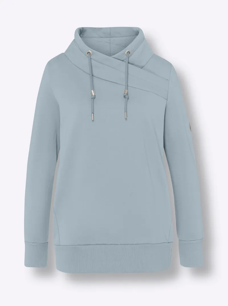heine Sweatshirt hellblau, Hellblau, – Produktbild 1 von 2