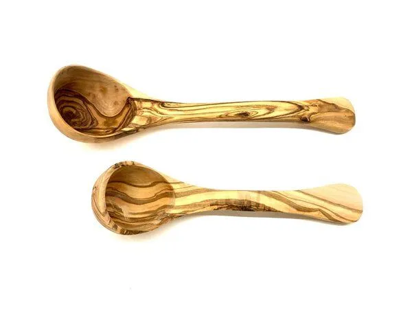 Olivenholz erleben Olivenholz erleben Schöpfkelle (25 cm oder 30 cm) für Küche & Sauna aus Olivenholz – Produktbild 3 von 8