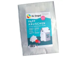 Bastelbogen 'Das kleine Papphaus' inkl. individuellem Etikett – Produktbild 1 von 1