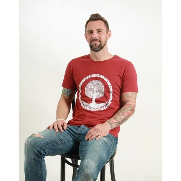 NATIVE SOULS NATIVE SOULS T-Shirt Herren - Tree, Burning red, – Produktbild 1 von 1