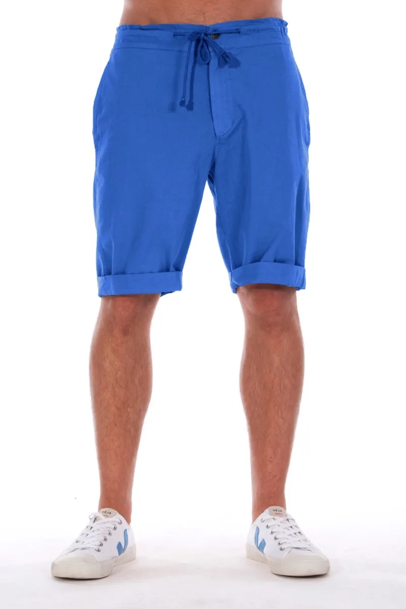 RAVENS VIEW IBIZA RAVENS VIEW IBIZA Herren vegan Shorts Klein Blau, Dunkelblau, – Produktbild 1 von 1