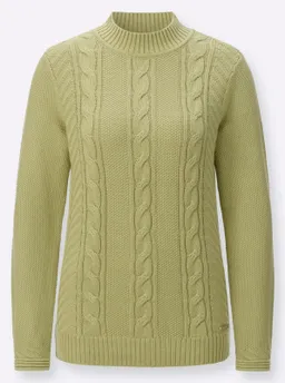 Witt Stehkragenpullover lindgrün – Produktbild 1 von 1