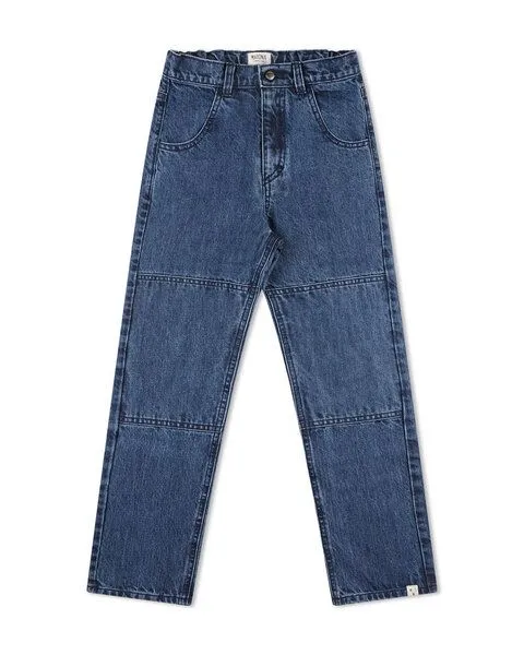 MATONA Matona Jeans für Kinder aus Bio-Baumwolle / Denim Pants, Classic blue, – Produktbild 3 von 3