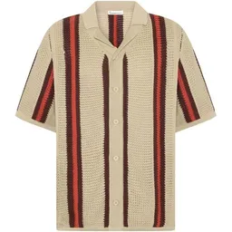 Knowledge Cotton Apparel Knowledge Cotton Apparel Regular Striped Knit Shirt – Produktbild 1 von 1