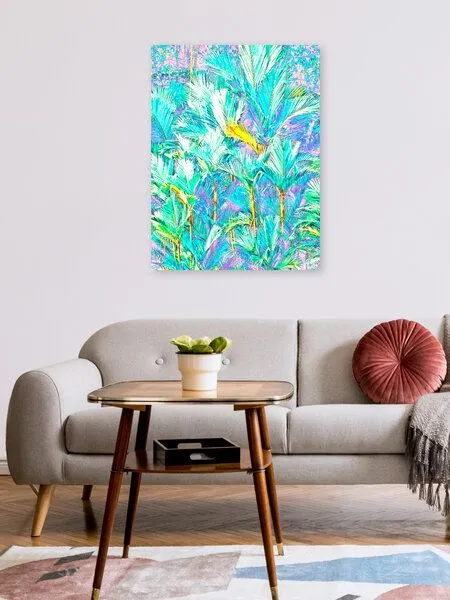 Photocircle Photocircle Poster / Leinwandbild - Palm Garden – Produktbild 2 von 4