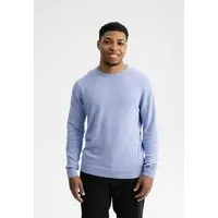 MELA MELA Feinstrick Pullover Style HIMAL aus 100% Bio-Baumwolle, Forgetmenot, – Produktbild 1 von 1