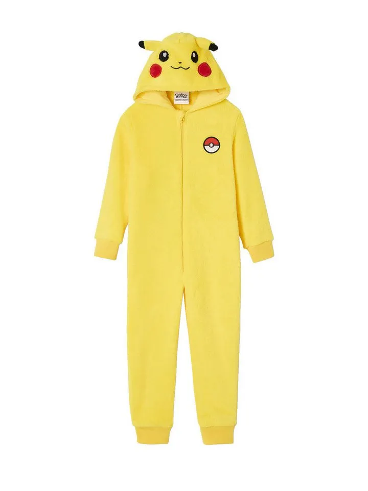 Vertbaudet Vertbaudet Schlafanzug Schlafanzug mit Pikachu-Print für Jungen POKEMON, Gelb, – Produktbild 1 von 4
