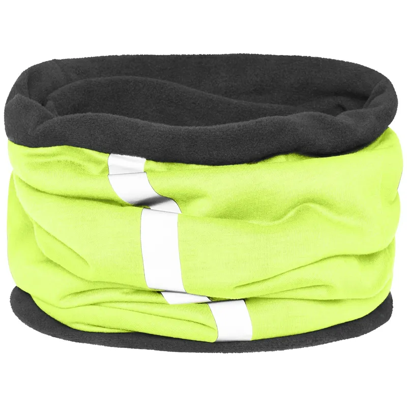Myrtle Beach myrtle beach Winter Schlauchtuch mit reflektierendem Streifen MB7300 Einheitsgröße bright-yellow/carbon – Produktbild 1 von 1