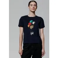 watapparel watapparel T-Shirt Frauen Balloon Spaceman – Produktbild 1 von 1