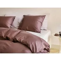Yumeko Kissenbezug "Yumeko" aus Baumwollsatin, Rose brown, – Produktbild 1 von 1