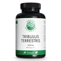 Green Naturals Green Naturals Tribulus Terrestris 2.250 mg Kapseln vegan – Produktbild 1 von 1
