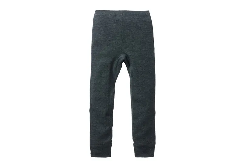 People Wear Organic People Wear Organic Leggings aus Bio-Wolle und Seide, Grau, – Produktbild 3 von 3