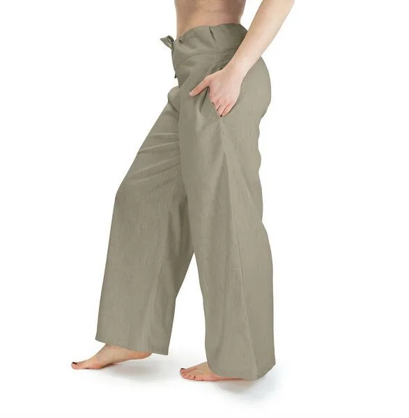 SCHAZAD Leinenhose DELUXE von SCHAZAD, Oliv, – Produktbild 2 von 2