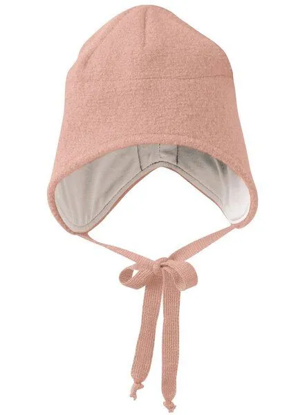 Disana Disana Walk-Mütze bio Merinowolle mit Baumwollfutter, Rosé, – Produktbild 2 von 3