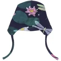 Walkiddy Walkiddy Nachhaltige Kinder-Mütze, Colorful Dragonflies Dunkel Blau, allergikerfreundlich & umweltfreundlich – GOTS zertifiziert – Produktbild 1 von 1