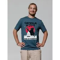 watapparel watapparel T-Shirt Unisex Catzilla, Stargazer, – Produktbild 1 von 1
